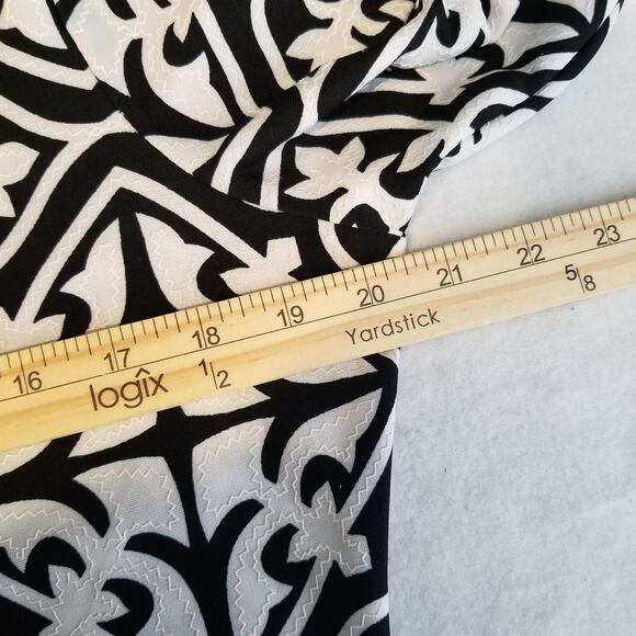 Haani Geometric Print Sheath Dress, Size L - Picture 6 of 8